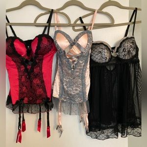 Three for one Lingerie. All are 34B